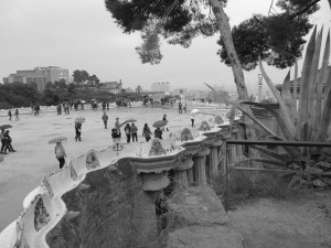 Barcelona in Schwarz – Weiss
