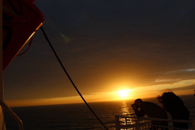Sonnenuntergangsfeeling King Seaways DFDS