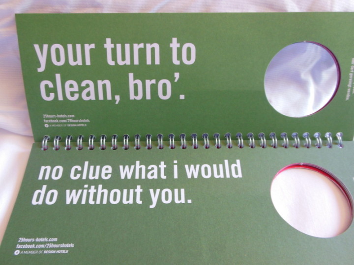 25hours – Hotel Zürich - Schickes Design mit „Windkanal“ im Bad