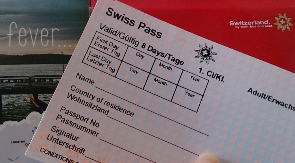 Schweiz Bahnfahren Swiss Pass