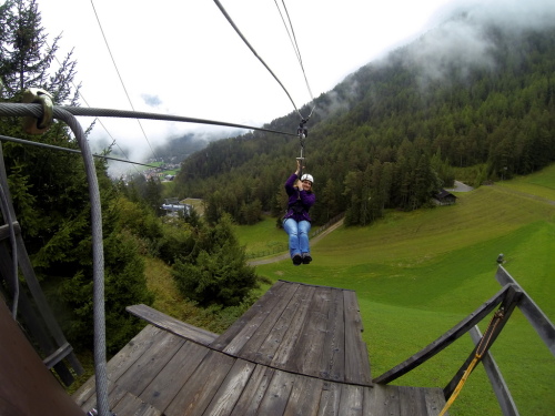 Aktiver Herbst in den Dolomiten Mit freundlicher Genehmigung von adrenalineadventures.it