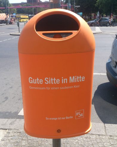 Die sprechenden Mülleimer von Berlin