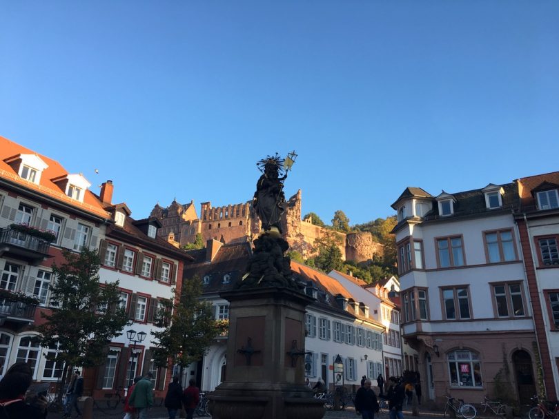 Von den schönsten Plätzen für Sonnenuntergänge in Heidelberg