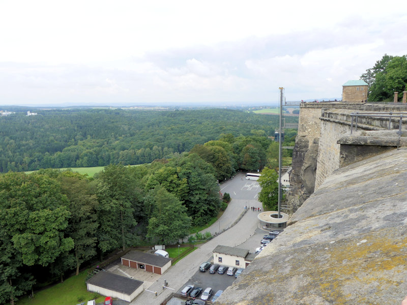 Festung Königstein: Von Aufstiegen und Ausblicken