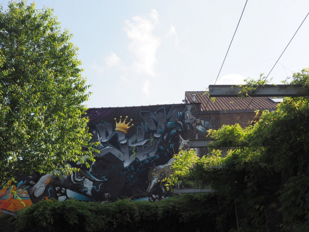 Kunst in der Stadt - Streetart in Antwerpen