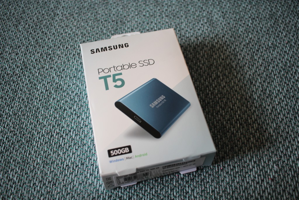 Wie ich durch die Samsung Portable SSD T5 mehr Zeit habe