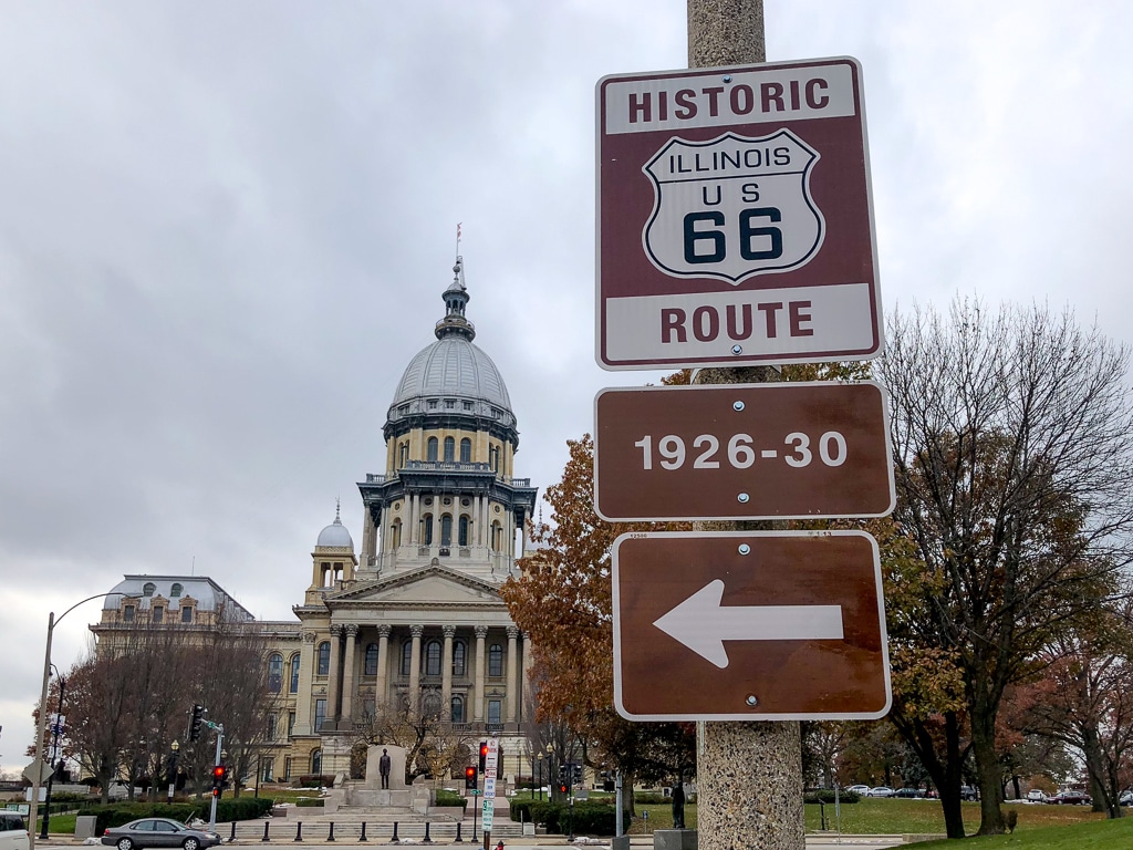 Auf den Spuren der Route 66 – von Springfield nach Chicago