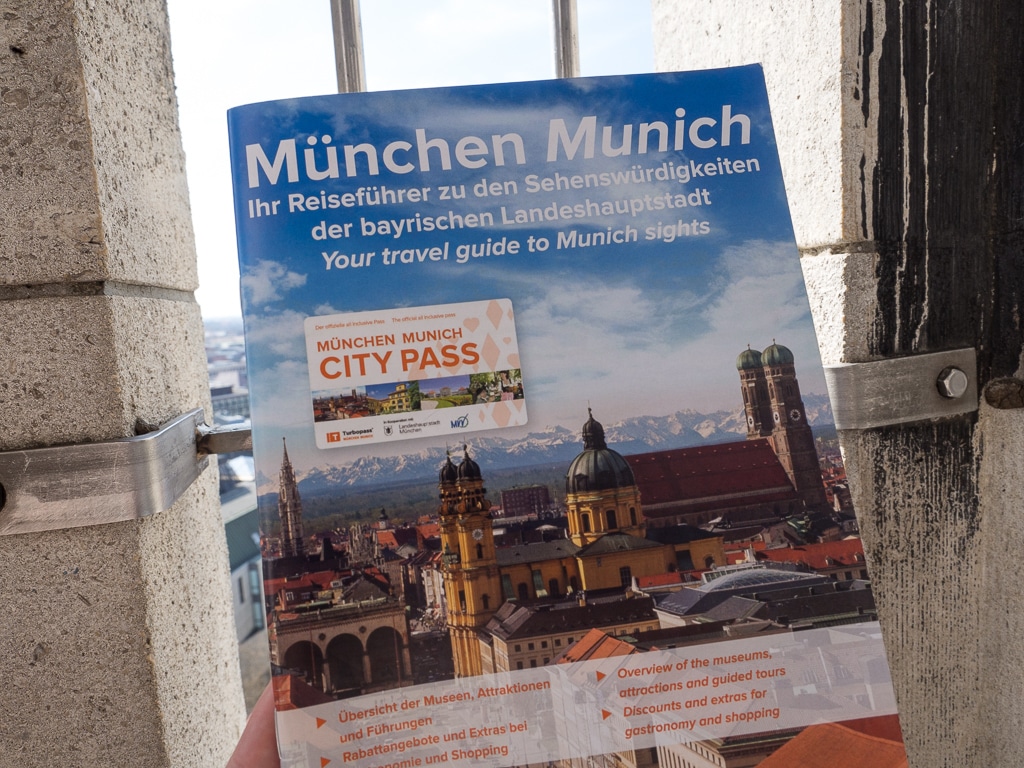 München Guide - erhältlich in der Stadtinformation