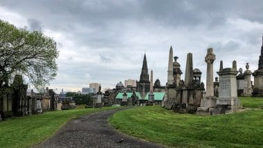 Was ich an meinem Geburtstag in Glasgow auf dem Friedhof machte.