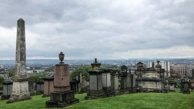 Was ich an meinem Geburtstag in Glasgow auf dem Friedhof machte.