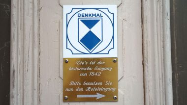 Erbgericht Tautewalde - Schild
