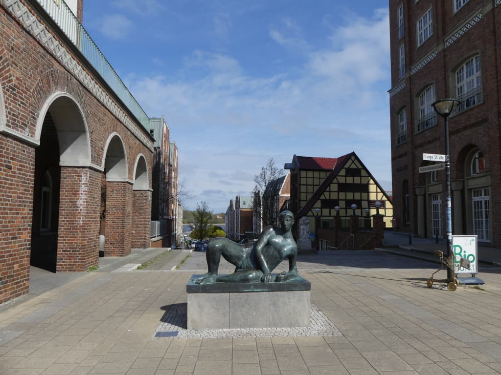 Rostock Altstadt Skulptur