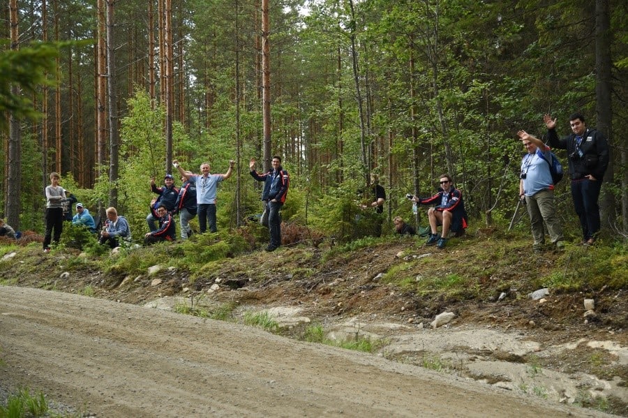 in finnischen Wäldern