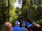 Wäldern Rallye Finnland Zuschauer