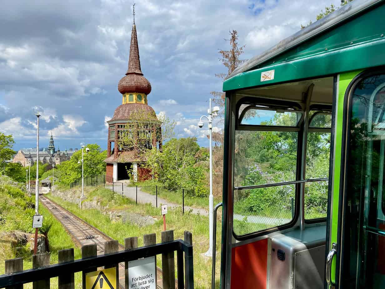 Bergbahn in Skansen