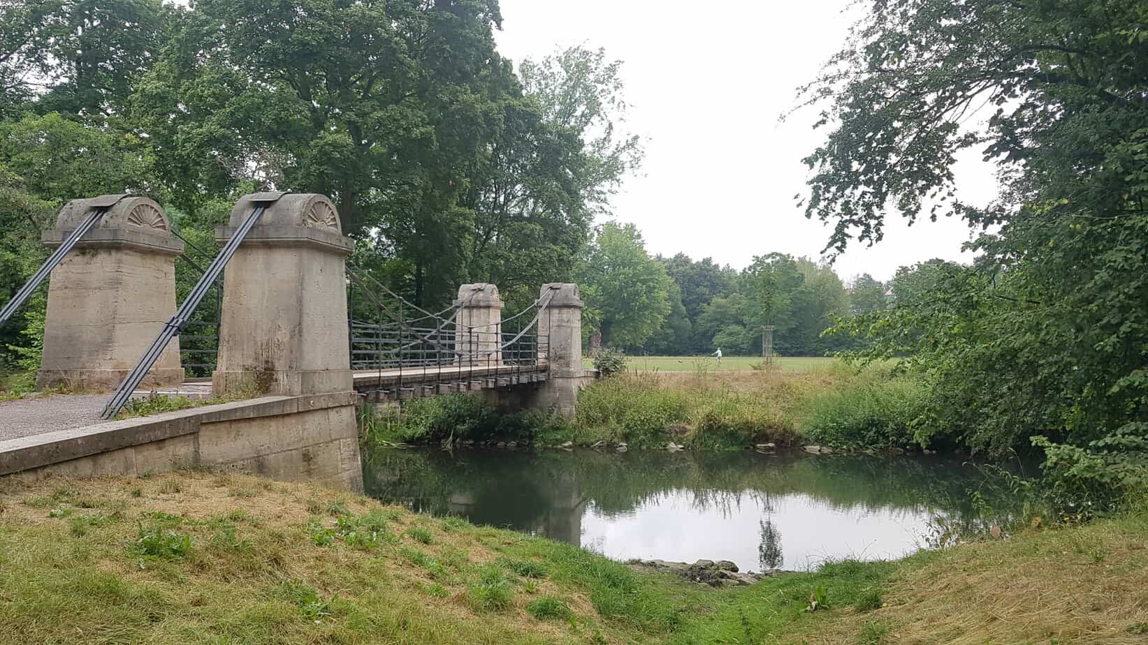 Hängebrücke - Park an der Ilm Weimar