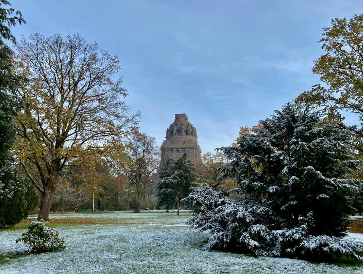 Ein Tag in Leipzig im Winter