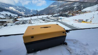 Der Koffer Voyageur Checked 28 Zoll von Level8 im Winterurlaub-Test