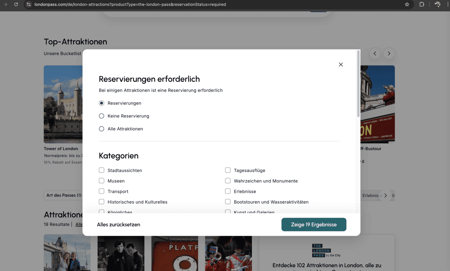 Lohnt sich der London Pass+?