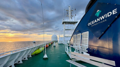 Wie ich auf einem Expeditions-Kreuzfahrtschiff landete