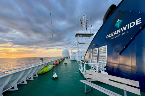 Wie ich auf einem Expeditions-Kreuzfahrtschiff landete