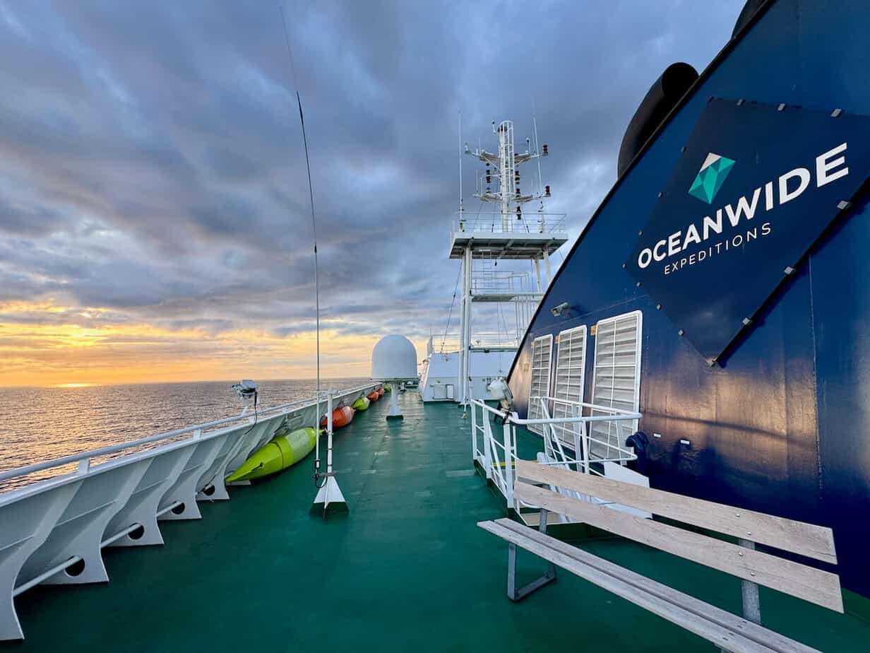 Wie ich auf einem Expeditions-Kreuzfahrtschiff landete