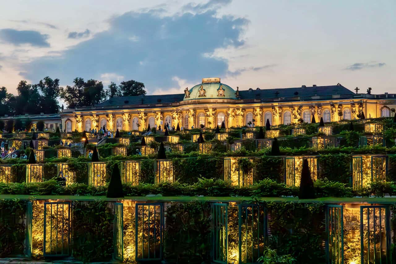 Ein glanzvoller Abend im Park Sansoucci - Schlössernacht Potsdam Ein glanzvoller Abend im Park Sansoucci - Schlössernacht Potsdam
