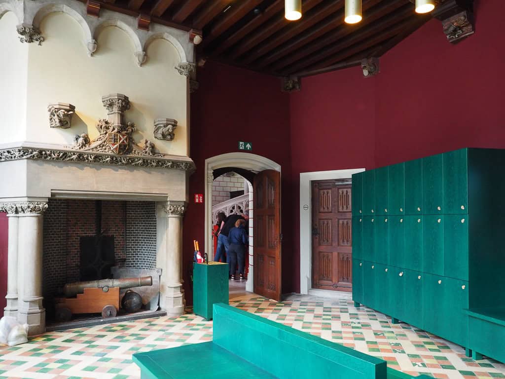 Der Lockerroom im Gruuthusemuseum