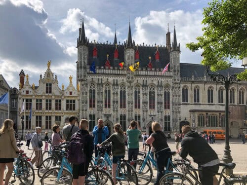 Rathaus Radtour Brügge