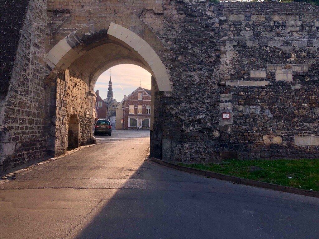 Blick auf die Altstadt vom Moerenpoort
