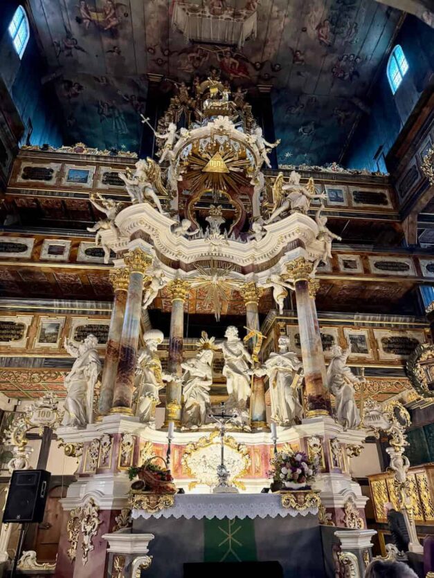 Evangelische-Friedenskirche-zur-heiligen-Dreifaltigkeit-Swidnicy Altar Eine entspannte Herbstreise ins polnische Riesengebirge