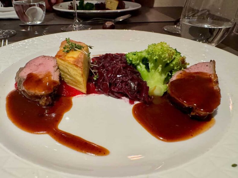 Abendessen MS Edelweiss Flusskreuzfahrt auf dem Rhein - (m)ein Versuch