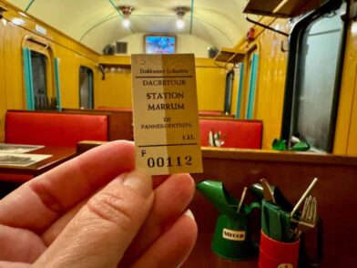 De Pannekoektrain Ticket Winter in Friesland: An der niederländischen Wattenküste