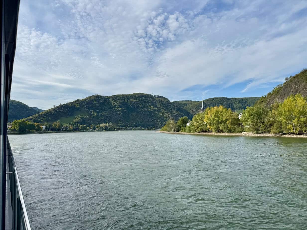 Mit dem Flusskreuzfahrtschiff auf dem Rhein